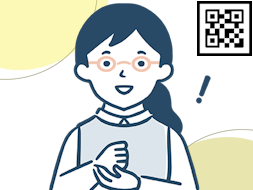 添削指導でQRコードを記入できます