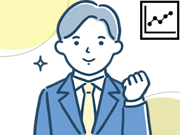 テスト結果をグラフ表示できます